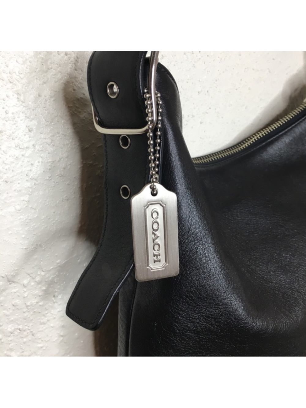COACH Vintage Black Leather Legacy Slim Shoulder Bag - Picture 3 of 11